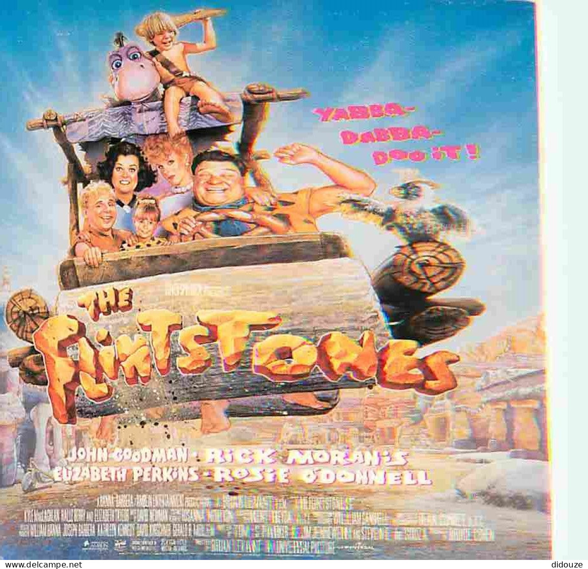 Cinema - Affiche De Film - The Flintstones - Yabba-Dabba-Doo - CPM - Voir Scans Recto-Verso - Affiches Sur Carte