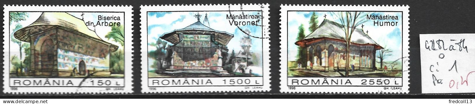 ROUMANIE 4282 à 84 Oblitérés Côte 1 € - Used Stamps