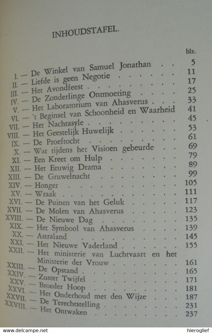 DE GEESTELIJKE BRUILOFT - Roman Door Jef Claes 1929 Brugge Excelsior - Literature