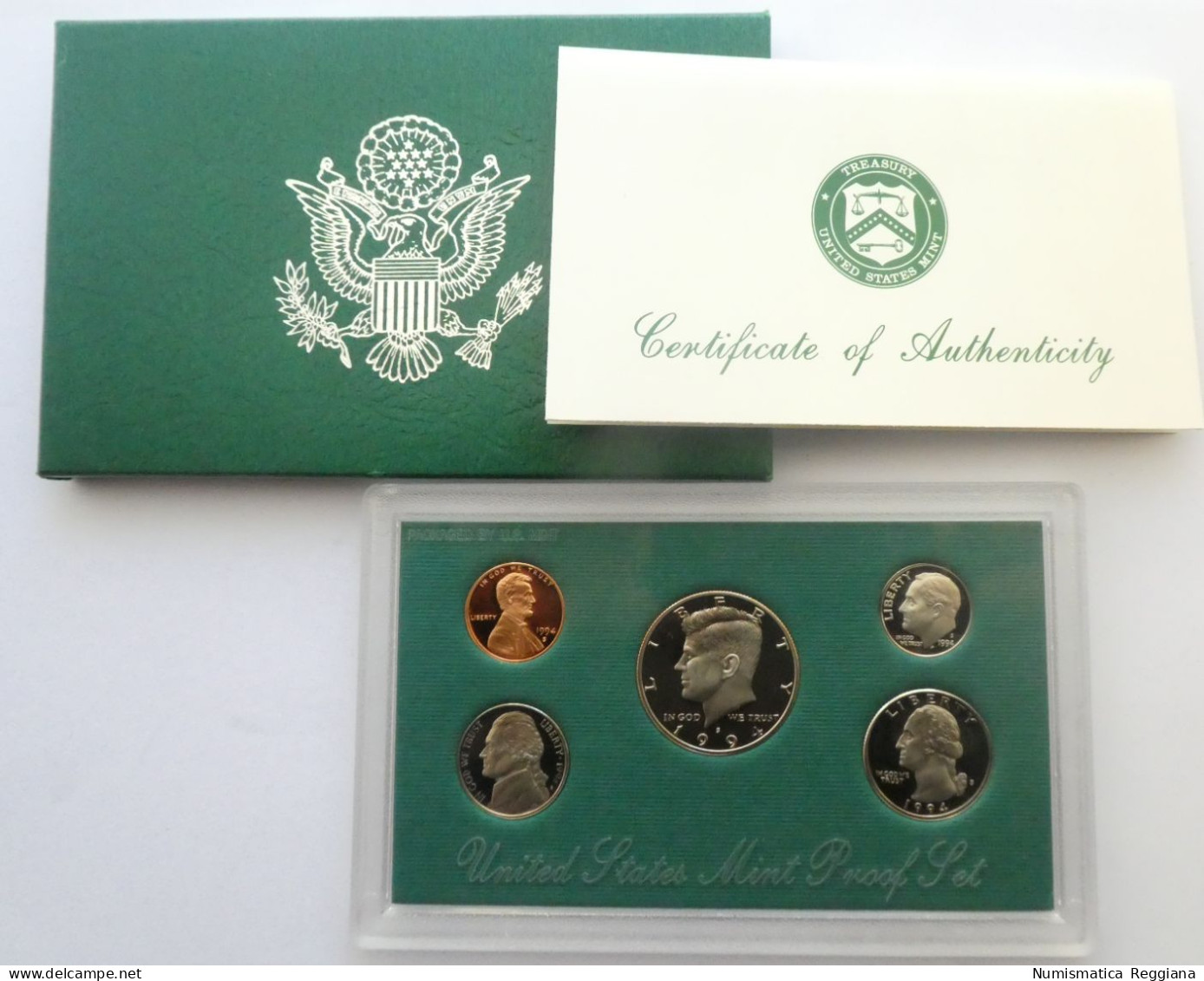 USA - Stati Uniti Set Coin Proof 1994 In Confezione Originale - Colecciones