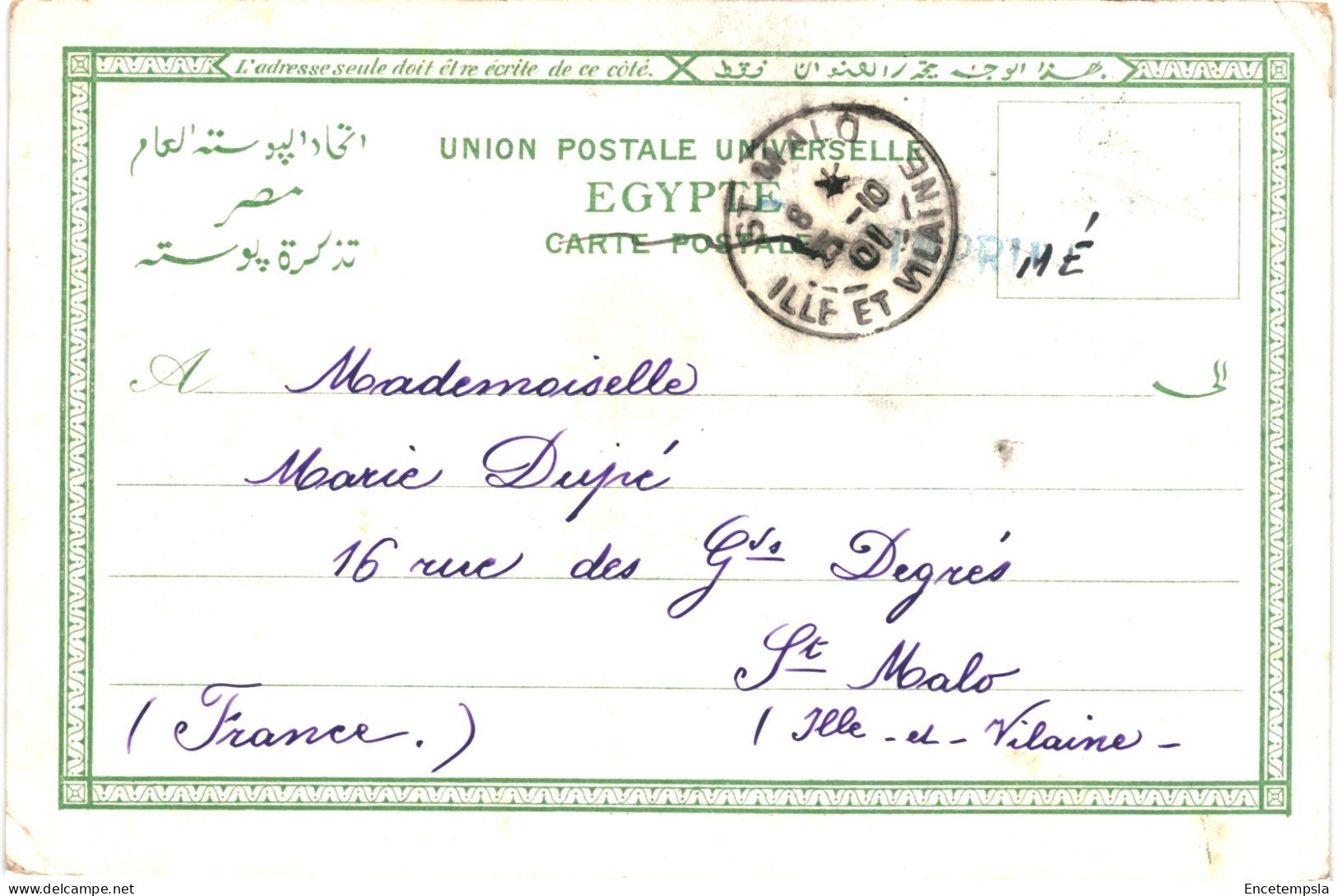 CPA Carte Postale Egypte Alexandrie Panorama Avec Colonne Pompée 1901  VM79001 - Alexandria