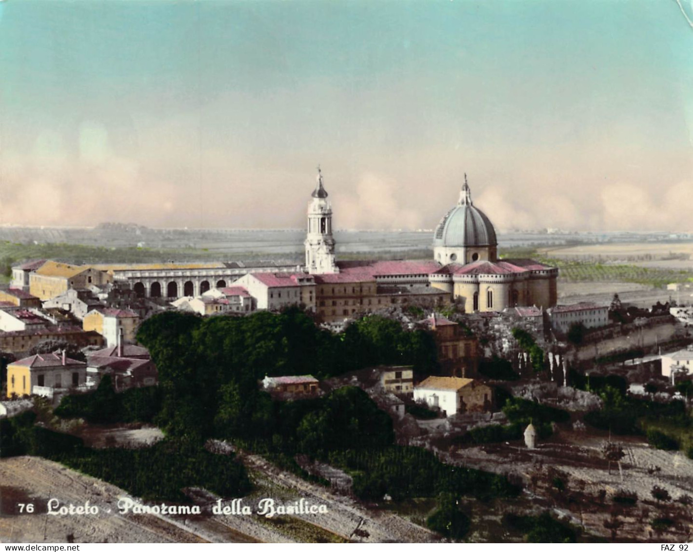 Loreto - Panorama Della Basilica - Ancona