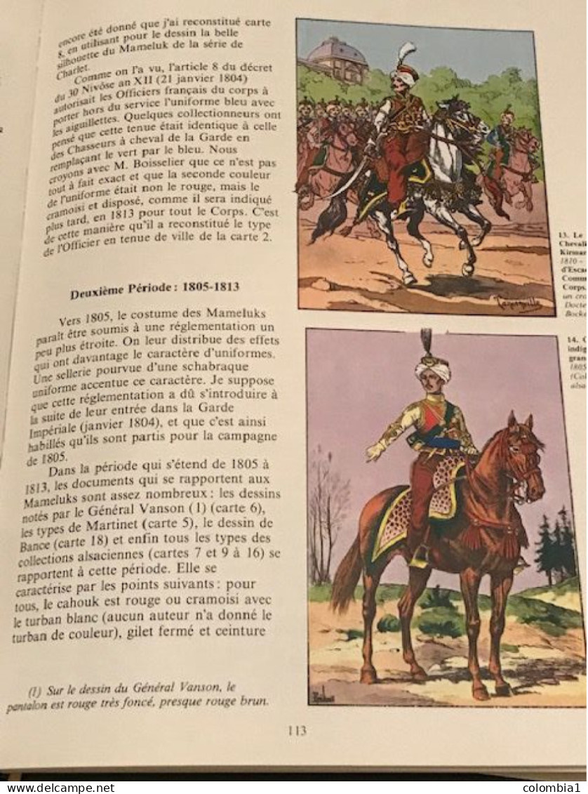 Les Uniformes Du 1er EMPIRE Du Cdt Bucquoy "La GARDE IMPERIALE" - Geschiedenis