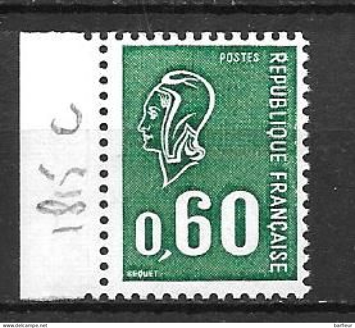 Année 1974 : Y. & T. N° 1815 C ** SANS Bande Phosphore Et Gomme Tropicale - Ungebraucht