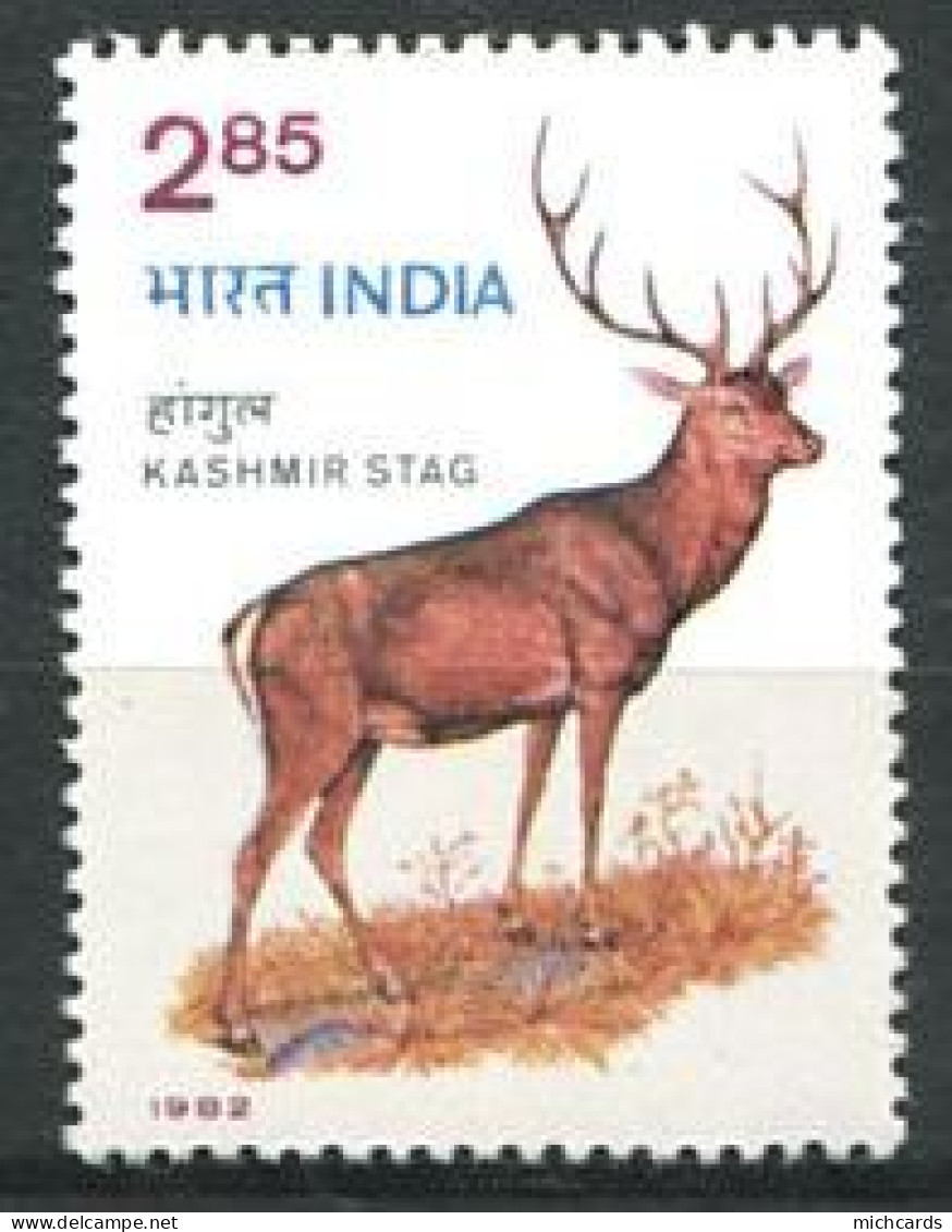 187 INDE 1982 - Yvert 726 - Faune Cerf - Neuf ** (MNH) Sans Charniere - Unused Stamps