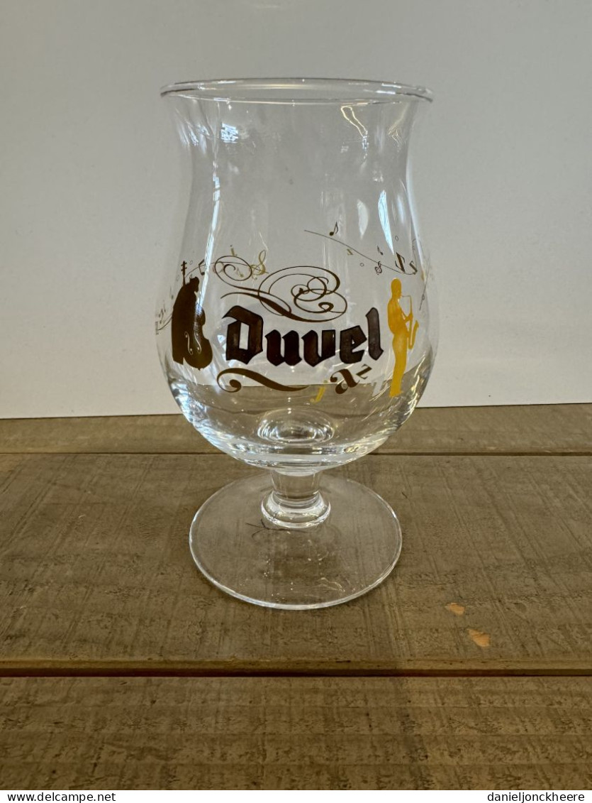 Glas Verre Glass Duvel Brewery Belgium Jazz - Glasses