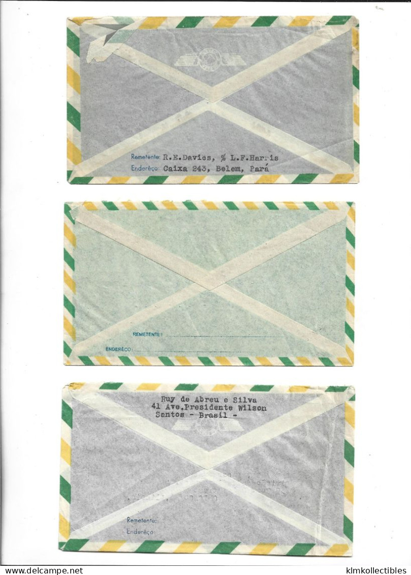 BRAZIL BRASIL - POSTAL HISTORY LOT - AIRMAIL - Other & Unclassified