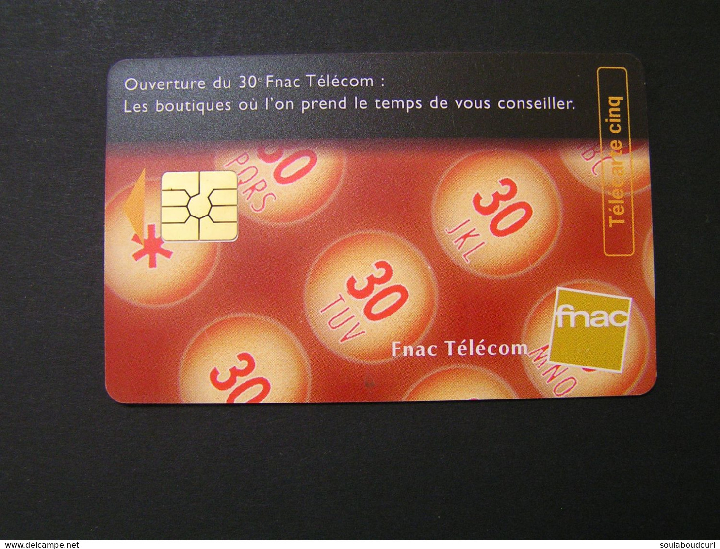 FRANCE Phonecards Private Tirage  10.500 Ex 06/98  .... - 5 Unidades