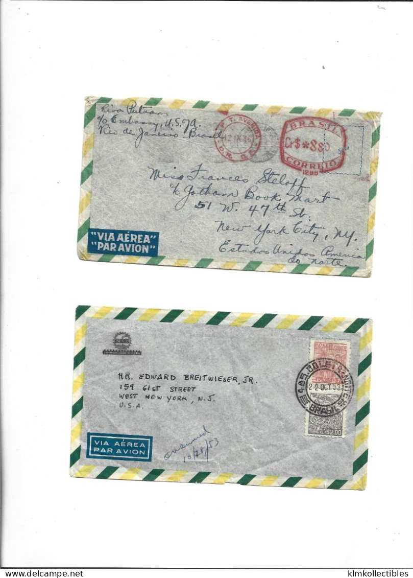 BRAZIL BRASIL - POSTAL HISTORY LOT - AIRMAIL - Other & Unclassified