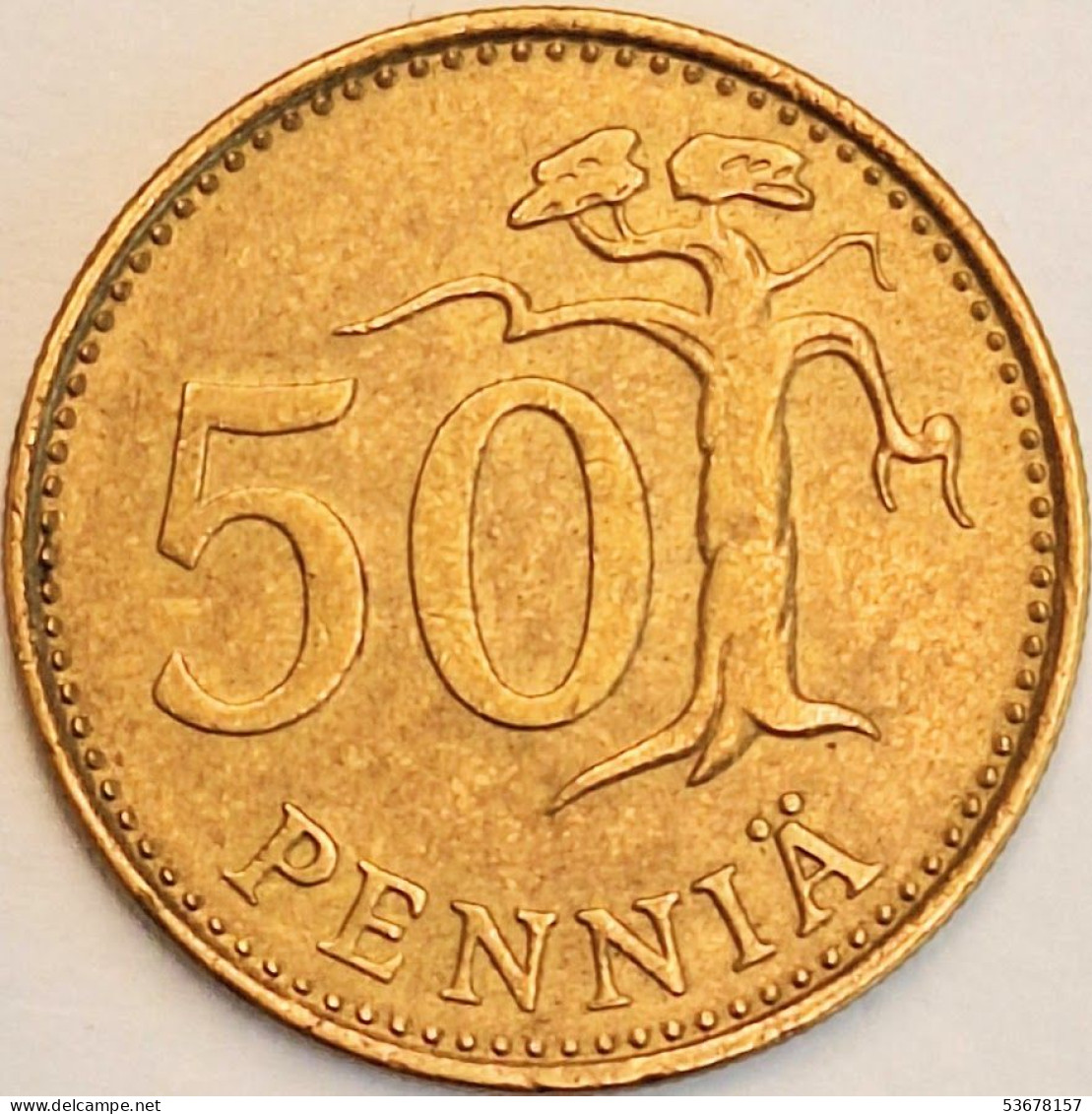 Finland - 50 Pennia 1981 K, KM# 48 (#3945) - Finlandia