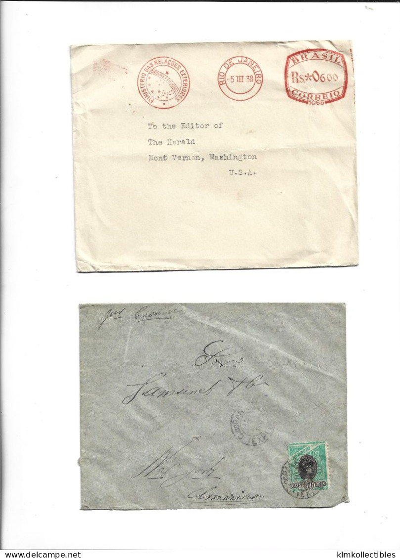 BRAZIL BRASIL - POSTAL HISTORY LOT - OFFICIAL - Other & Unclassified