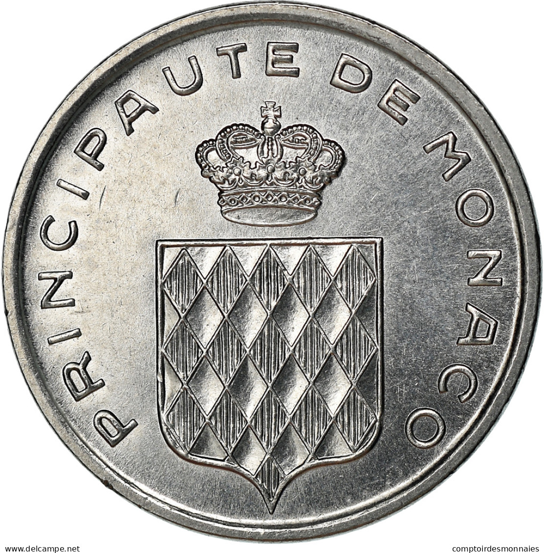 Monnaie, Monaco, Rainier III, Centime, 1976, SPL, Stainless Steel, Gadoury:MC - 1960-2001 Nieuwe Frank