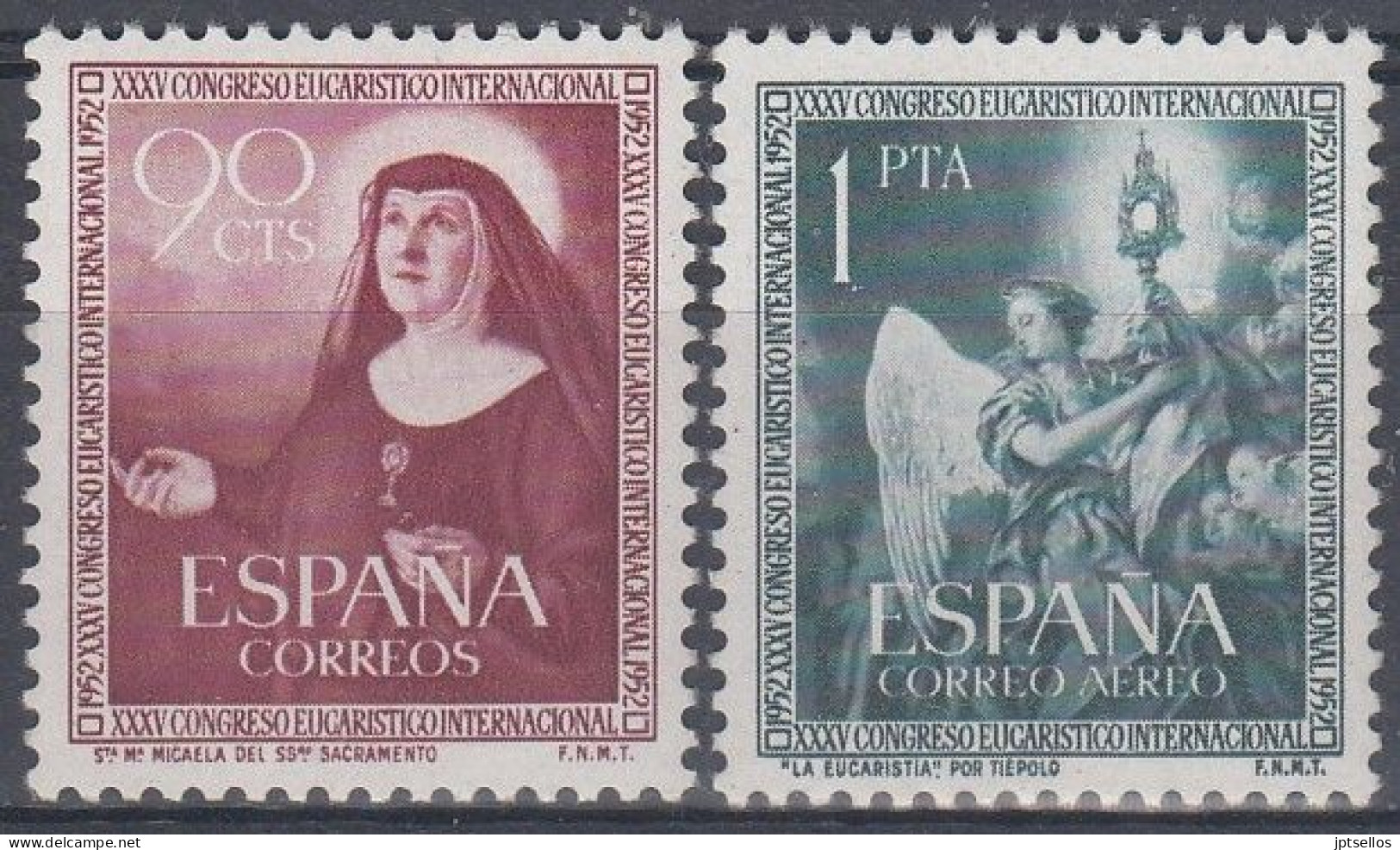ESPAÑA 1952 Nº 1116/1117 NUEVO - Unused Stamps