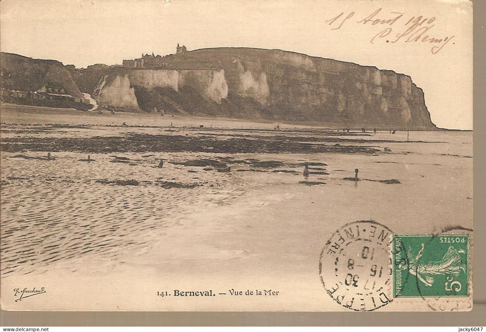 76 - Berneval - Vue De La Mer - Berneval