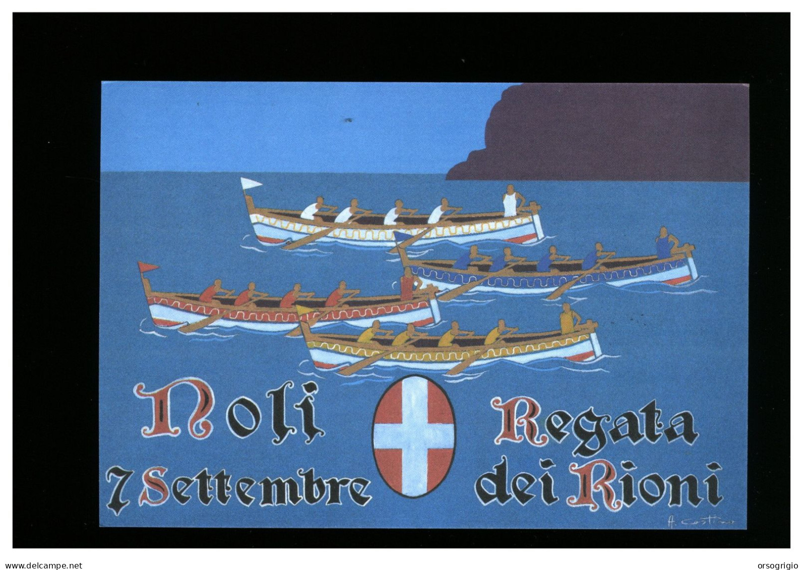 ITALIA - NOLI (SV) - REGATA STORICA DEI RIONI - Other & Unclassified