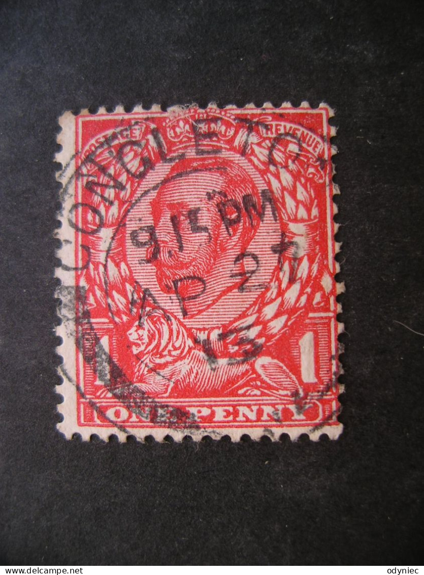 GREAT BRITAIN King George V Wmk.32 1912 Used - Gebruikt