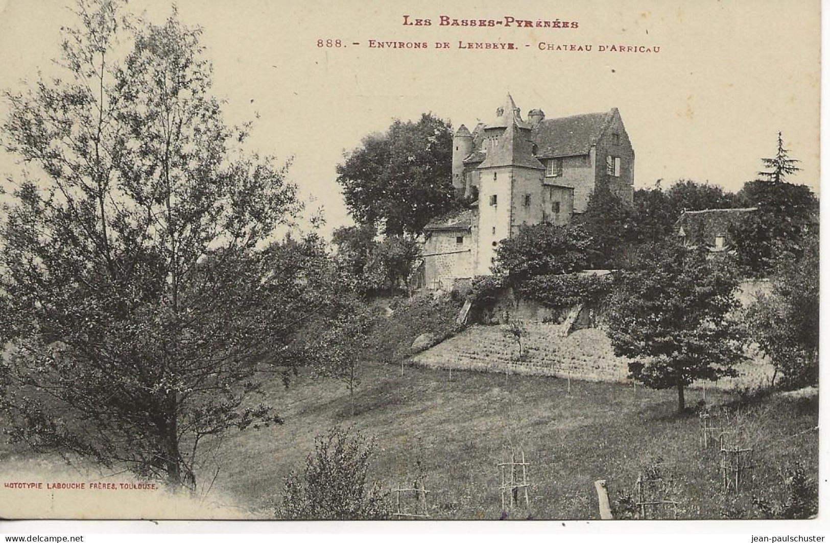 64 - Environs De Lembeye - Chateau D'Arricau ** CPA ** - Lembeye