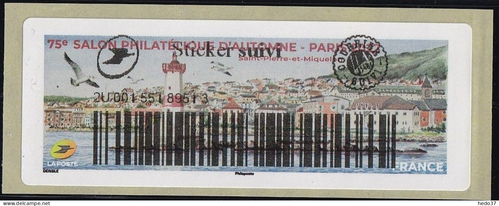 France Timbres De Distributeurs N°1280 - Lettre Suivie - Neuf ** Sans Charnière - TB - 2010-... Abgebildete Automatenmarke