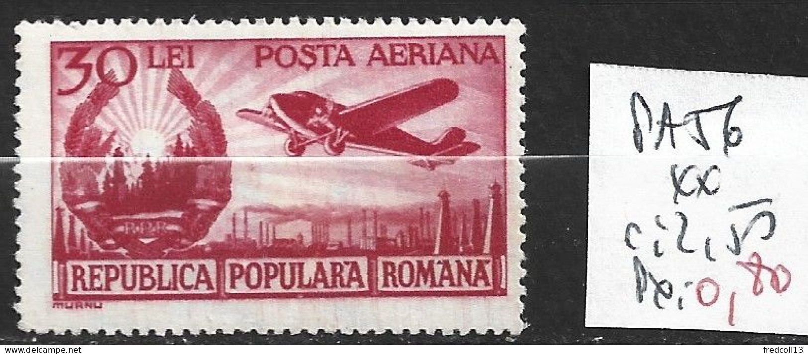 ROUMANIE PA 56 ** Côte 2.50 € - Unused Stamps
