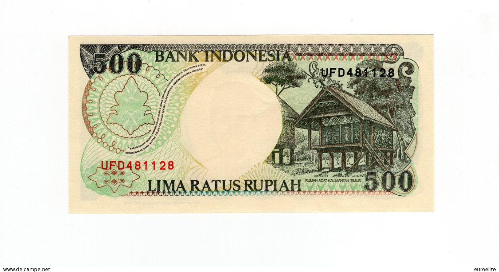 Indonesia - 500 Rupiah "Orang Utan" 1992 - Indonésie