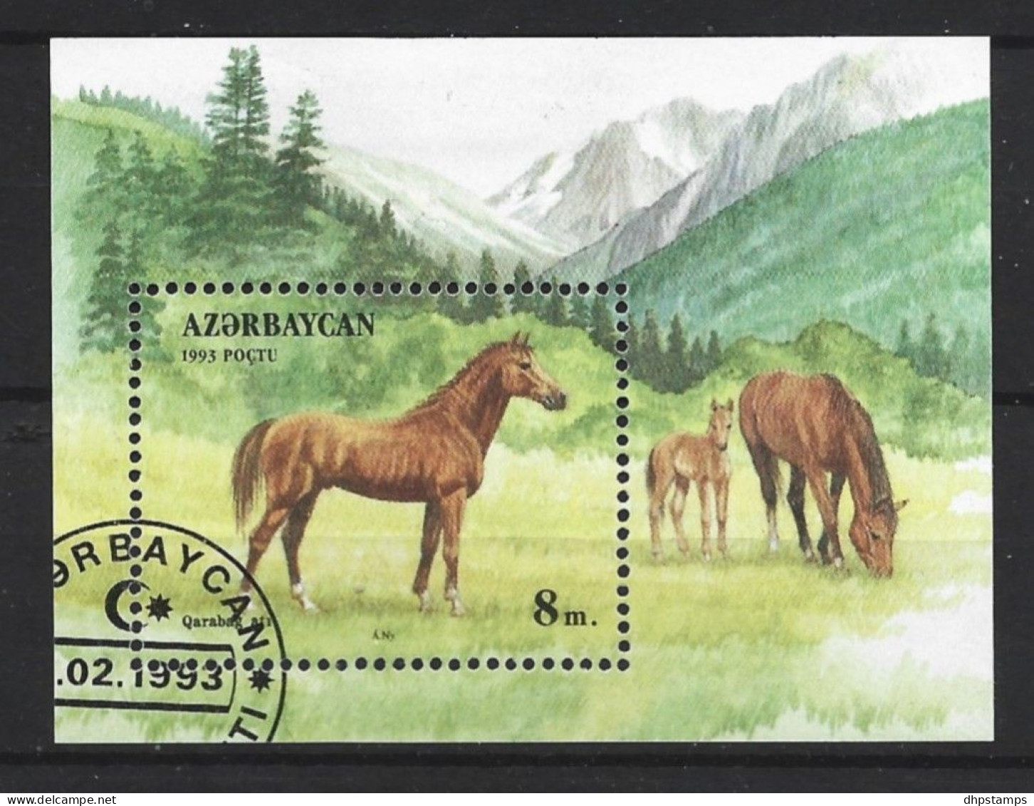 Azerbeidjan 1997 Horses Y.T. BF31 (0) - Azerbeidzjan