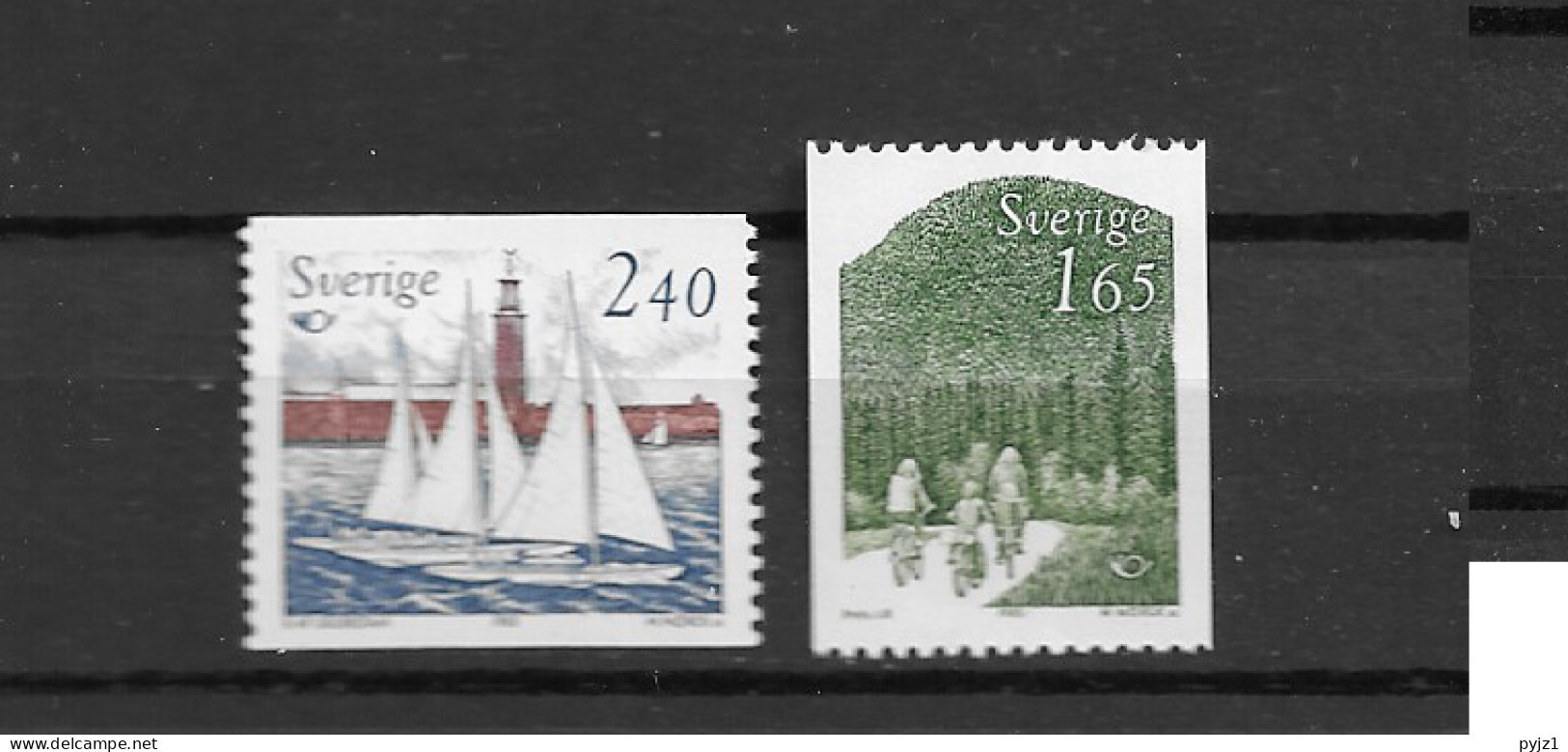 1983 MNH Sweden Mi 1230-31 Postfris** - Nuevos