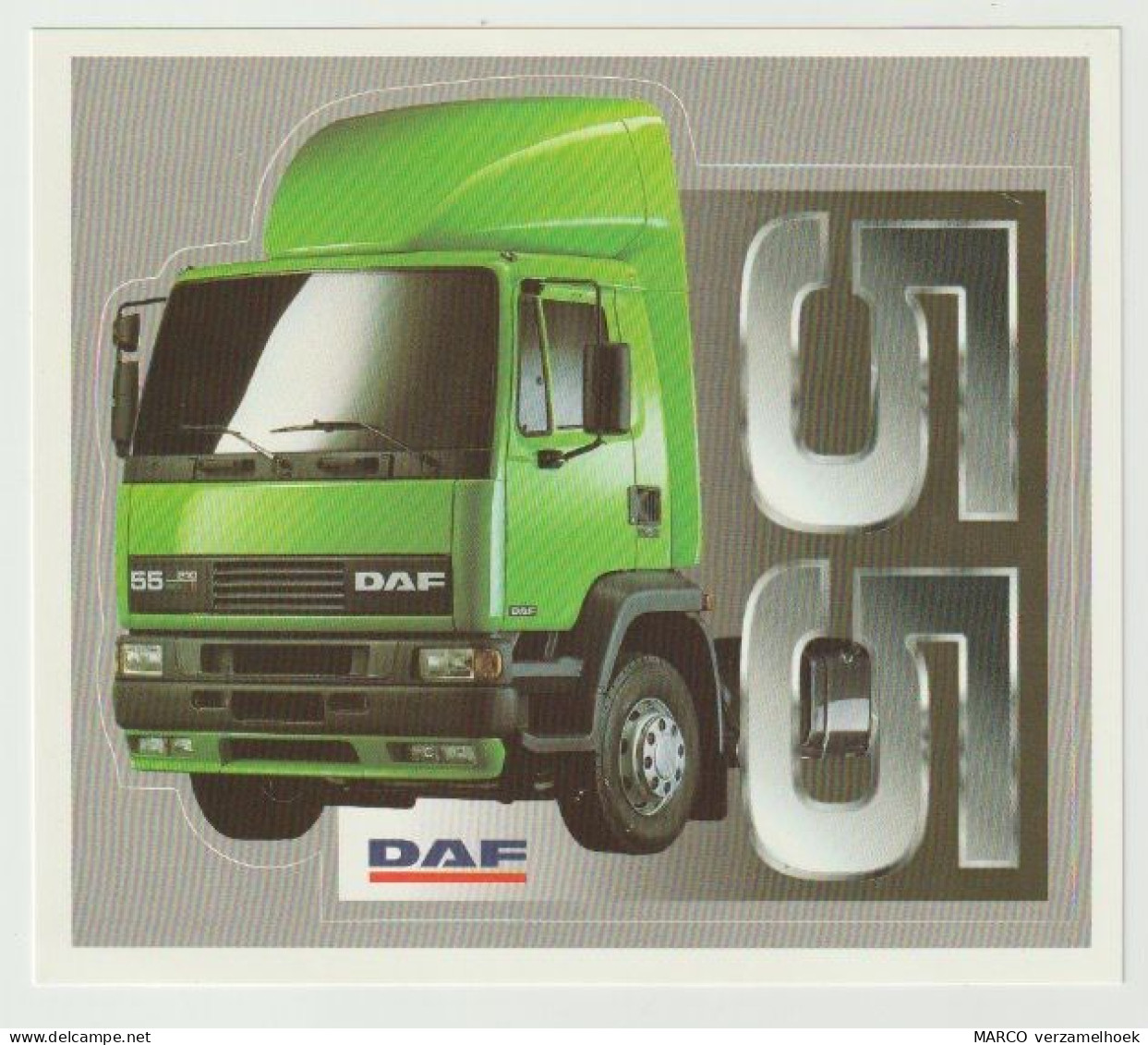 Sticker Truck: DAF Trucks Eindhoven 55.210 - Adesivi