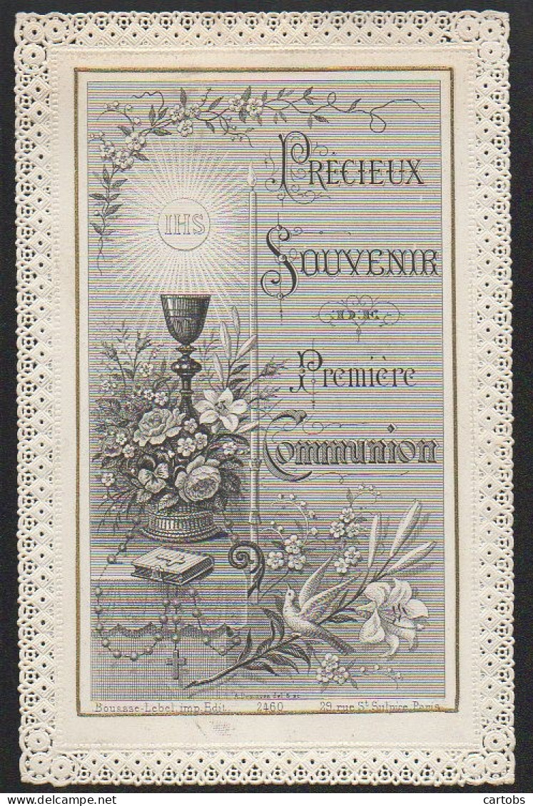 Image Religieuse  Genre Canivet Souvenir Première Communion 1991 - Religion & Esotericism