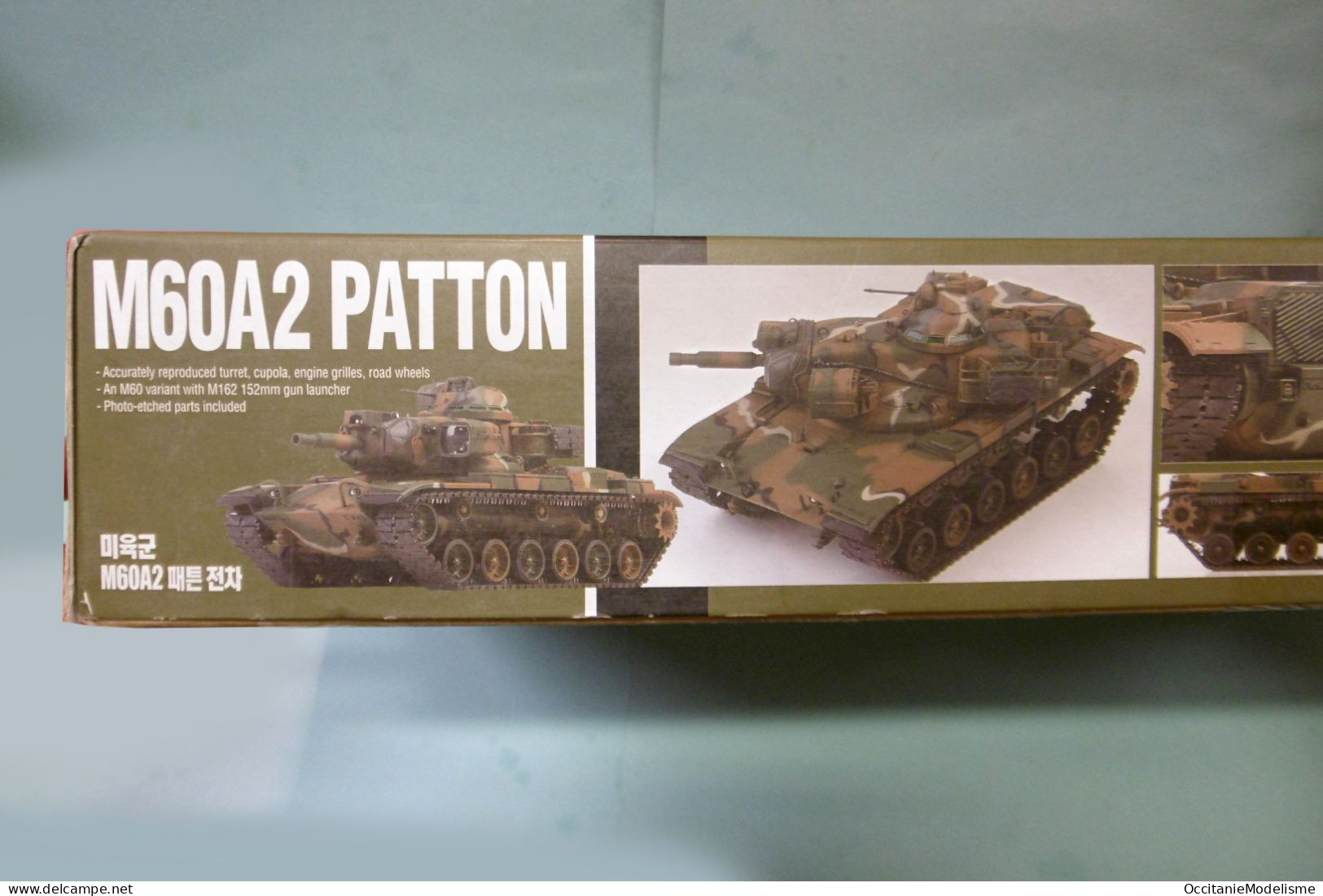 Academy - CHAR M60A2 PATTON Tank Maquette Kit Plastique Réf. 13296 1/35 - Véhicules Militaires