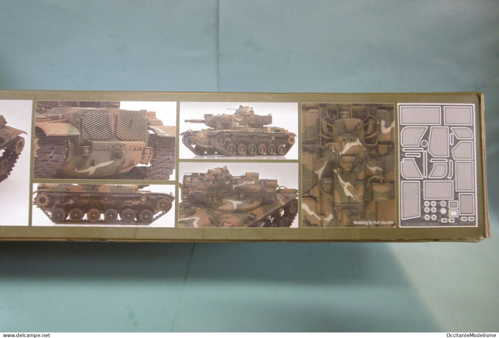 Academy - CHAR M60A2 PATTON Tank Maquette Kit Plastique Réf. 13296 1/35 - Véhicules Militaires