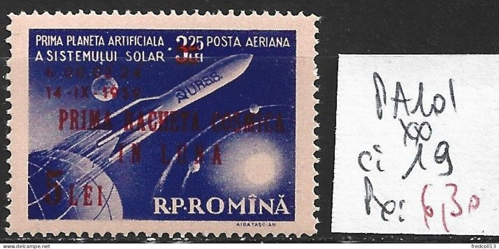 ROUMANIE PA 101 ** Côte 19 € - Unused Stamps