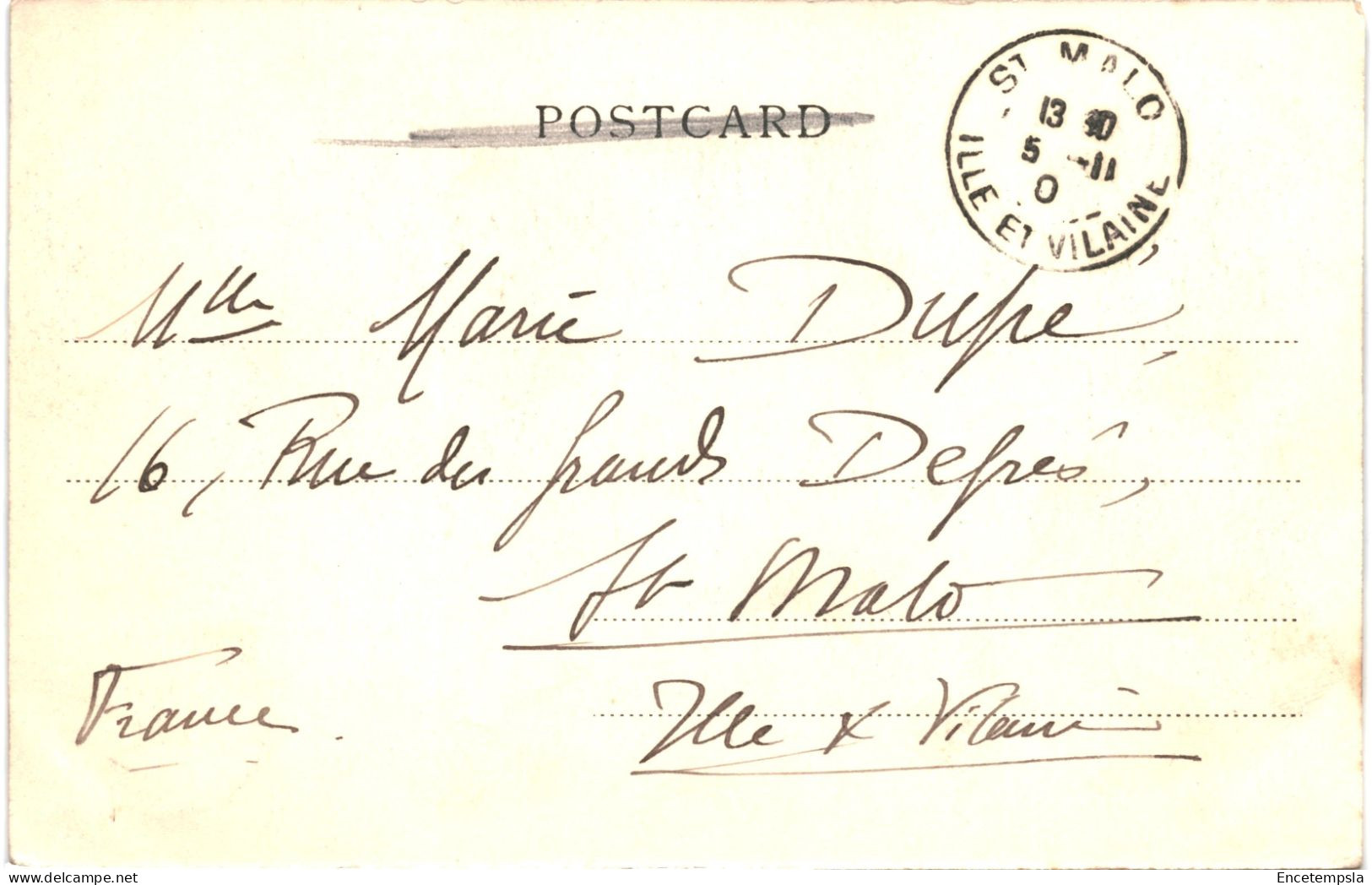 CPA Carte Postale Egypte Port-Saïd  Rue Du Commerce 1904  VM79007ok - Port Said