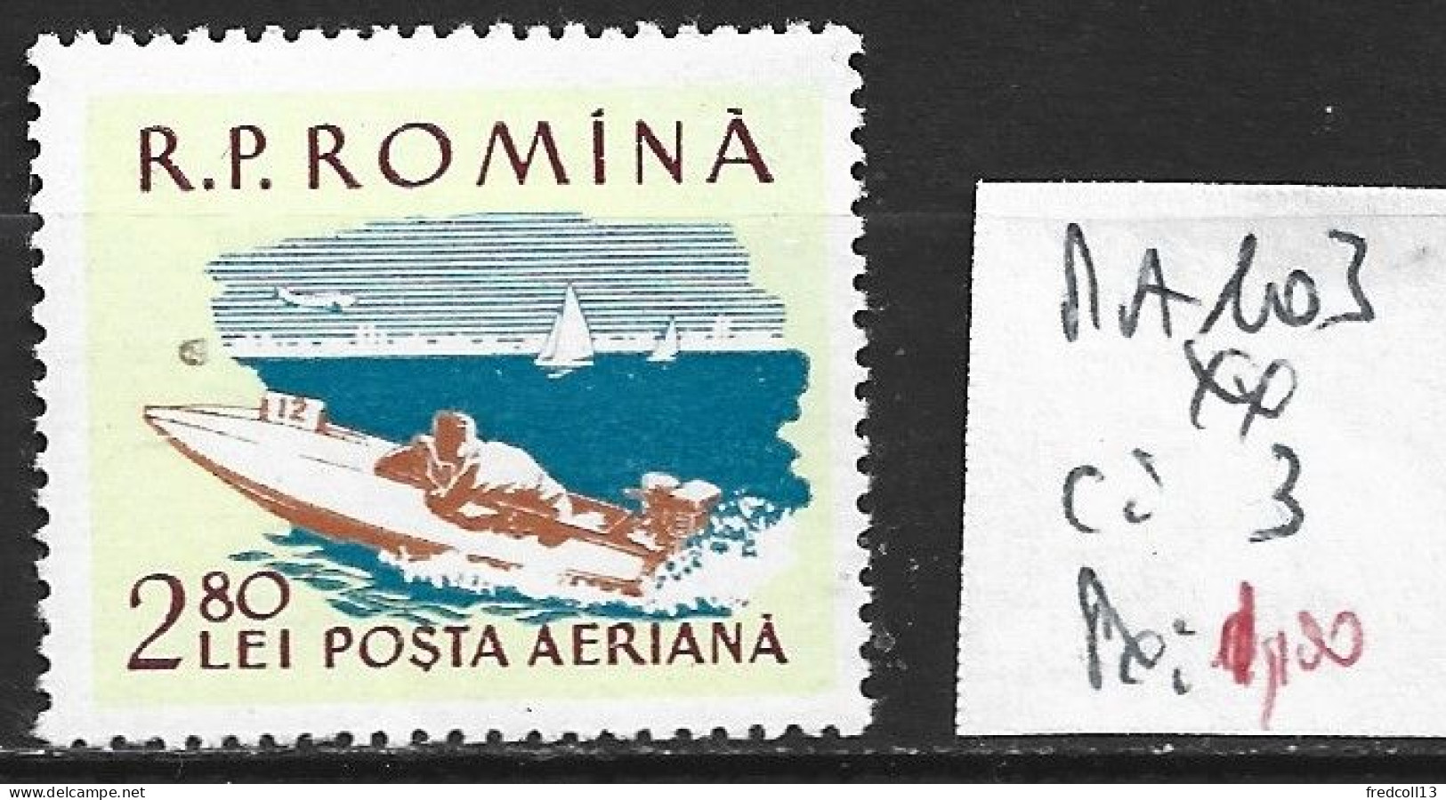 ROUMANIE PA 103 ** Côte 3 € - Nuovi