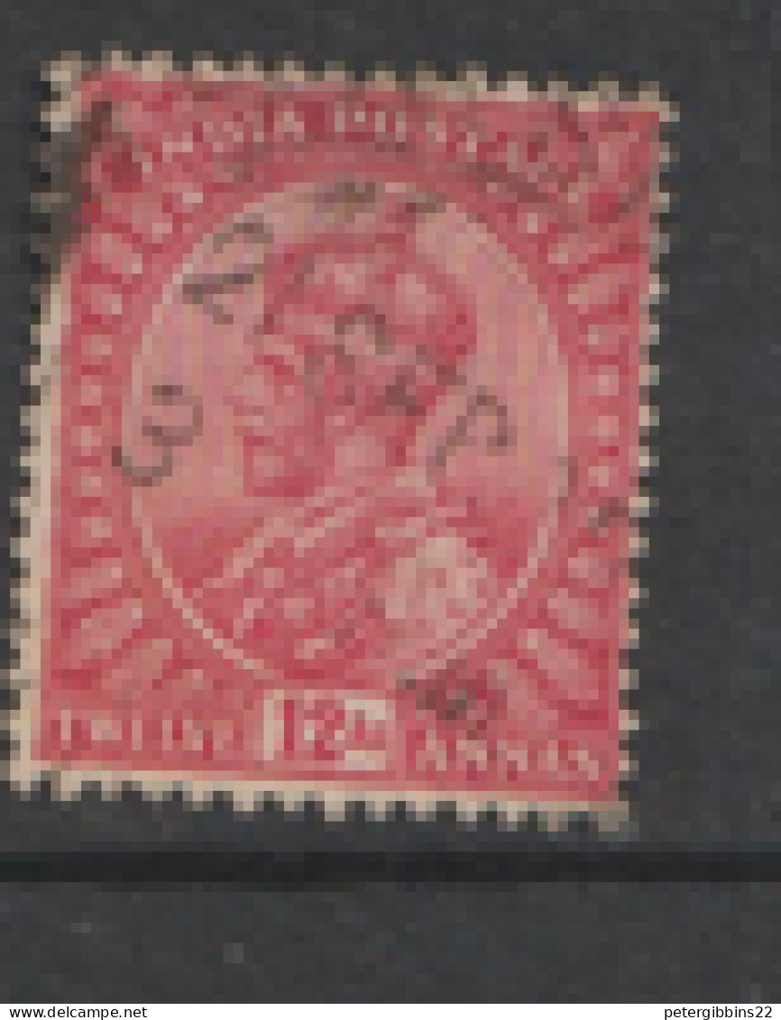 India  1926 SG  213  12a.     Fine Used - 1911-35 Koning George V