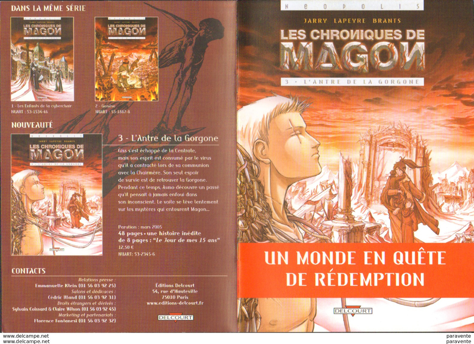 LAPEYRE : Dossier Presentation CHRONIQUES DE MAGON - Andere & Zonder Classificatie