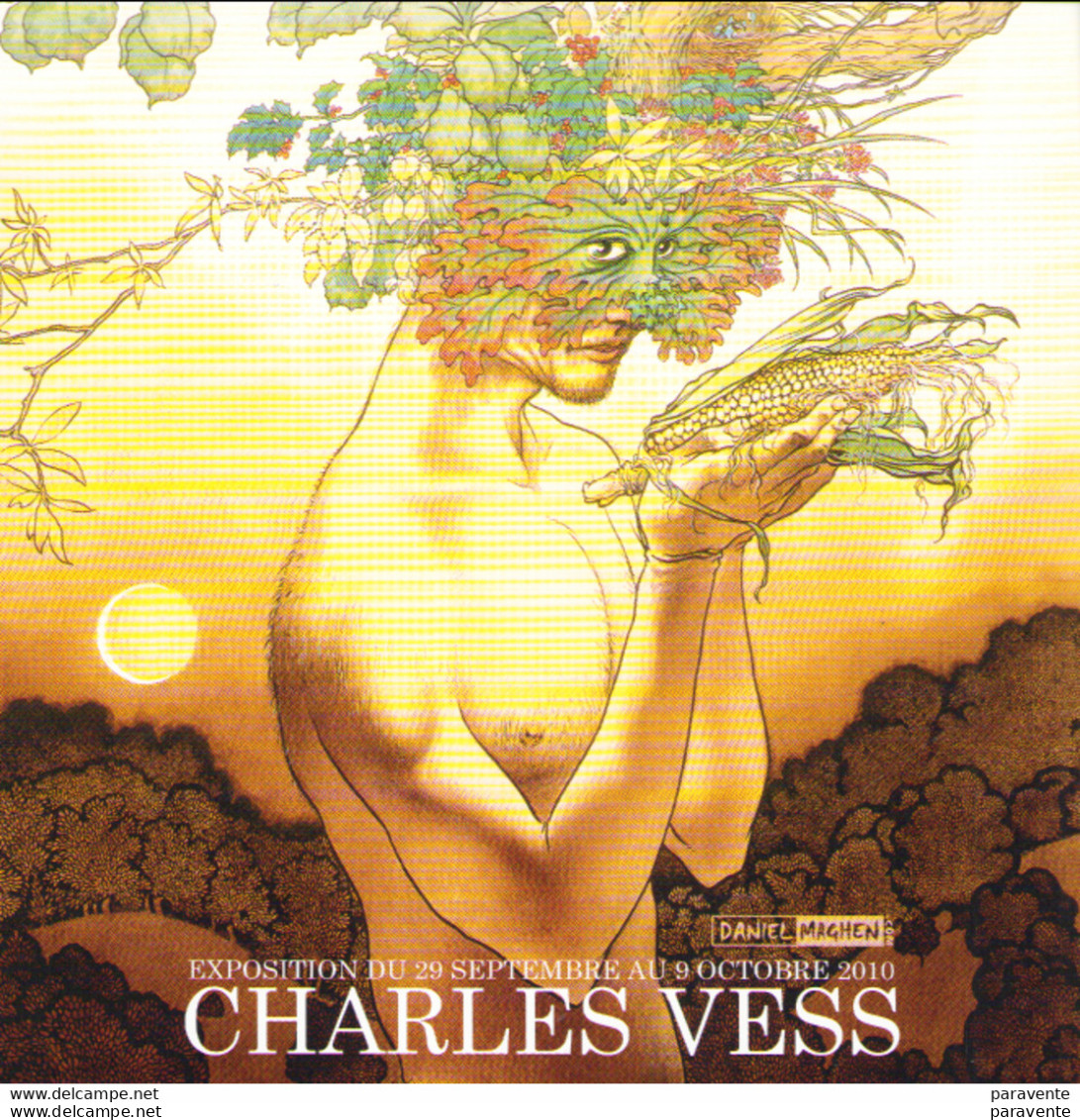 VESS Charles : Carte Invitation Exposition GALERIE MAGHEN - Tarjetas Postales