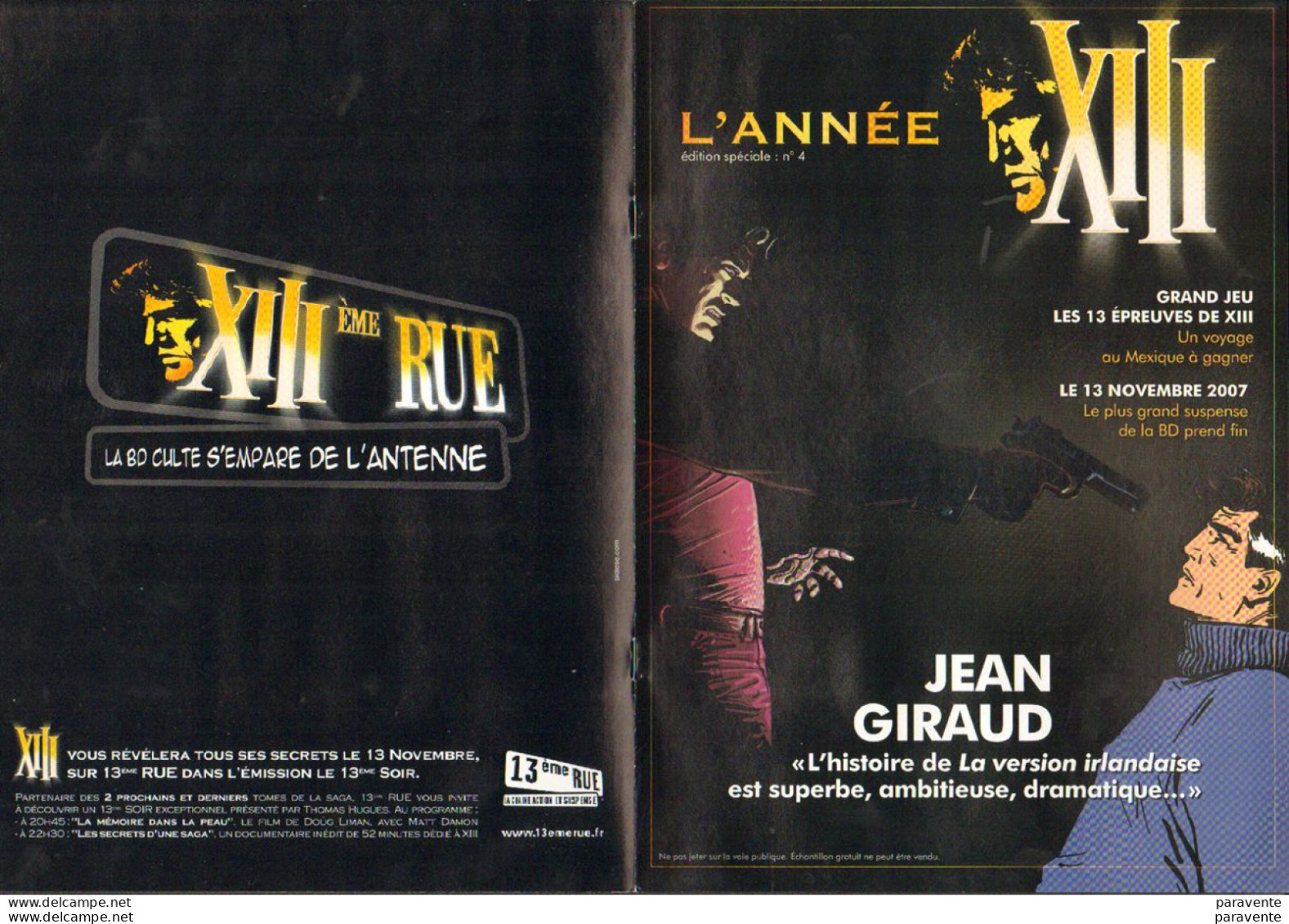 VANCE GIRAUD Brochure ANNEE XIII N°4 - Autres & Non Classés