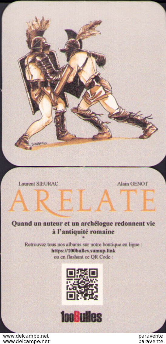 SIEURAC : 2 Sous Verre GLADIATEURS - Altri & Non Classificati