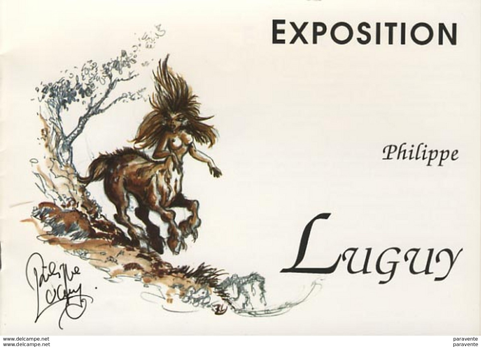 LUGUY : Catalogue Exposition CREIL - Andere & Zonder Classificatie