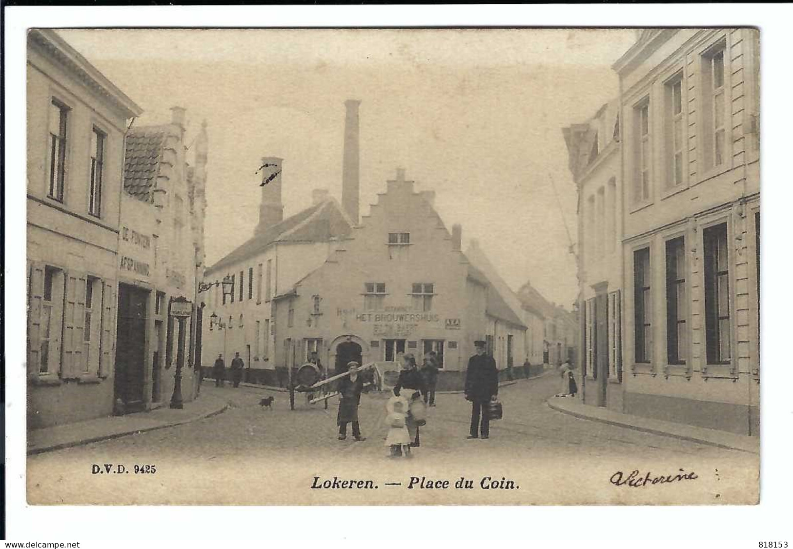 Lokeren -  Place Du Coin 1903  D V D 9425 - Lokeren