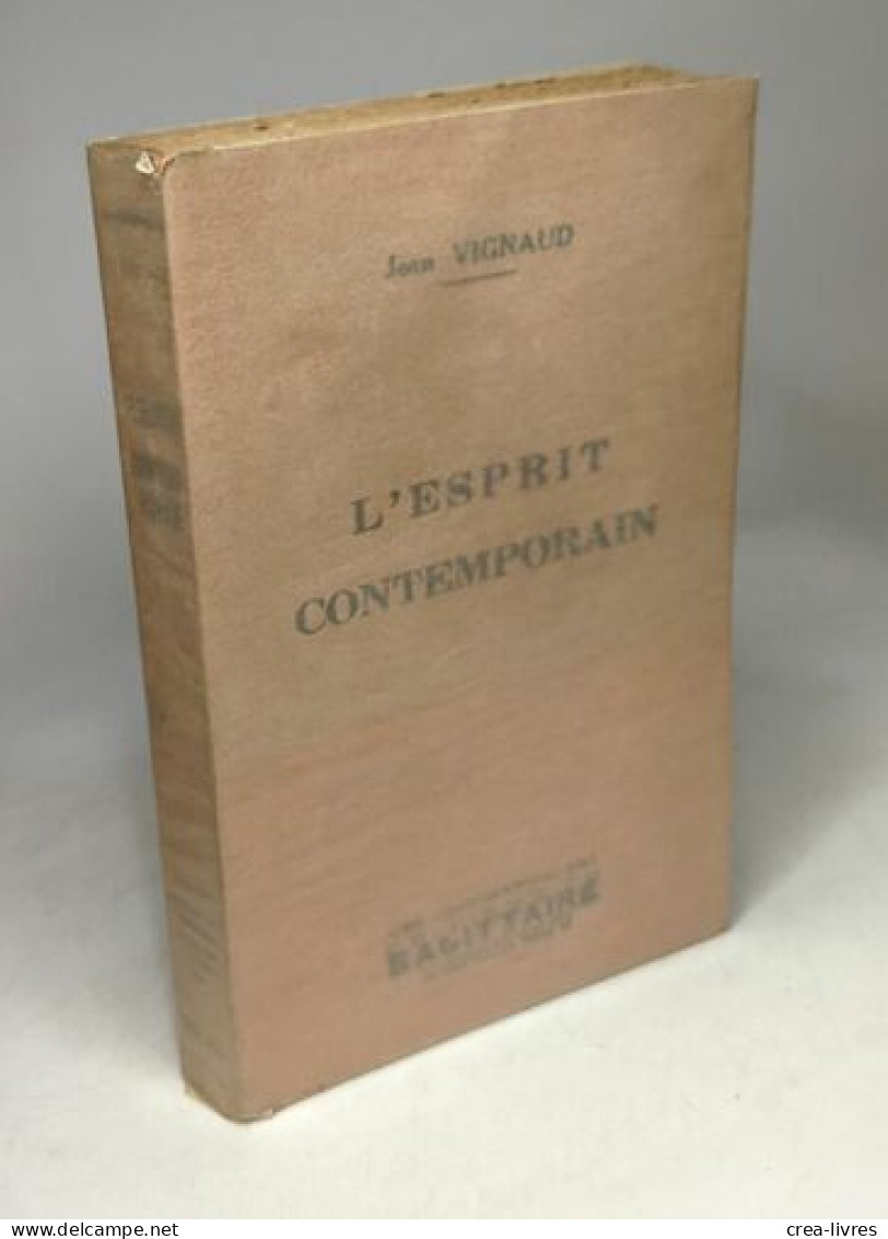 L'esprit Contemporain - Psychologie/Philosophie