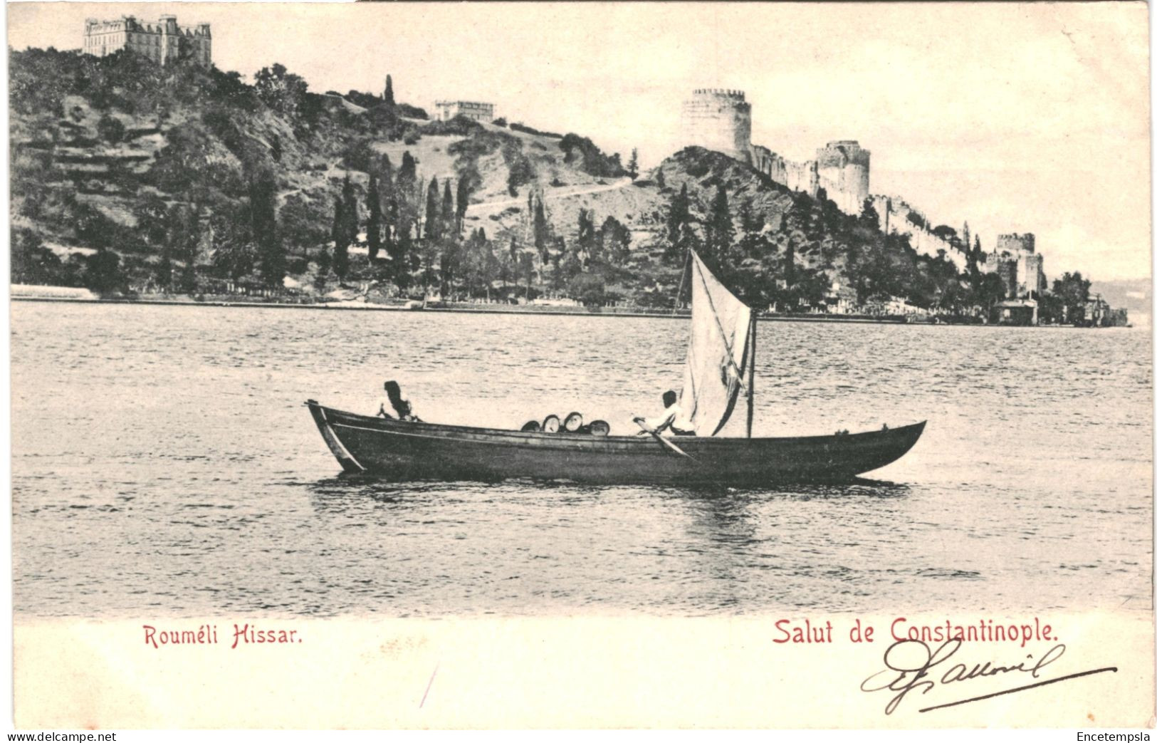 CPA Carte Postale Turquie Constantinople Rouméli Hissar Début 1900 VM79008ok - Turquie