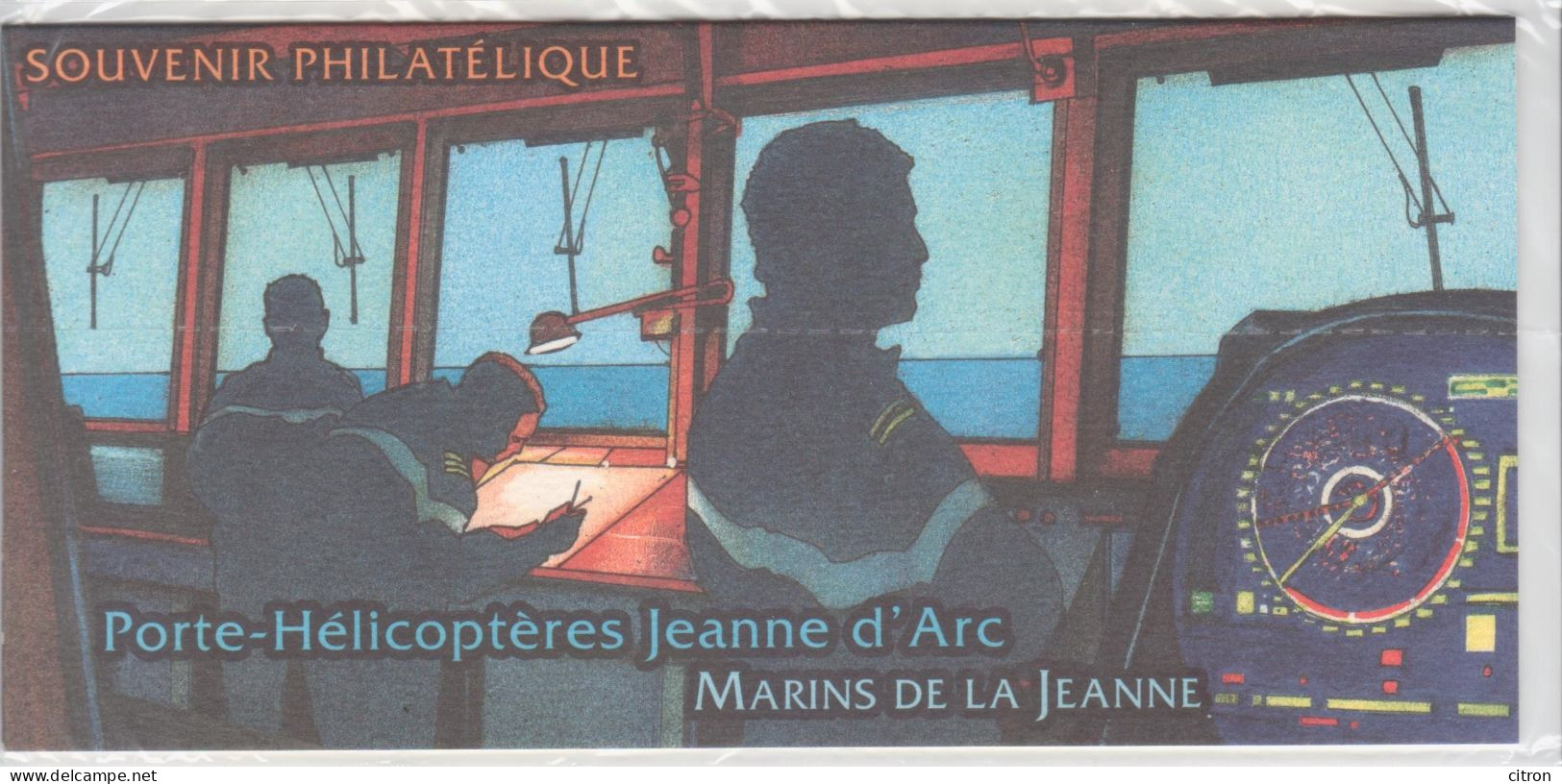 LOT 1616 FRANCE SOUVENIR PHILATELIQUE 2010 PORTE HELICOPTERES JEANNE D'ARC - Souvenir Blocks & Sheetlets