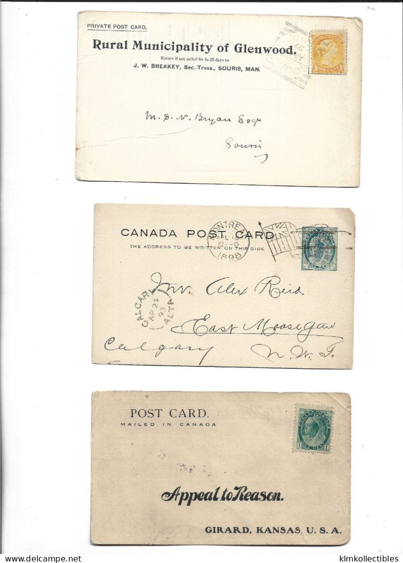 CANADA - POSTAL HISTORY LOT - Otros & Sin Clasificación