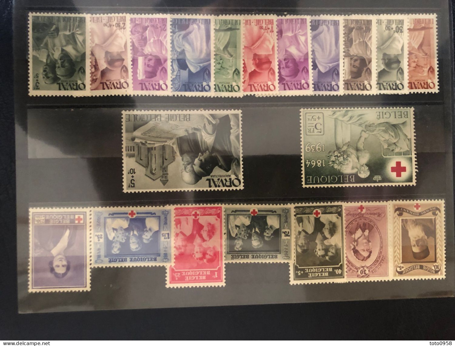 Belgique 1939-1941 Croix-Rouge + Quatrième Orval MNH** - Nuevos