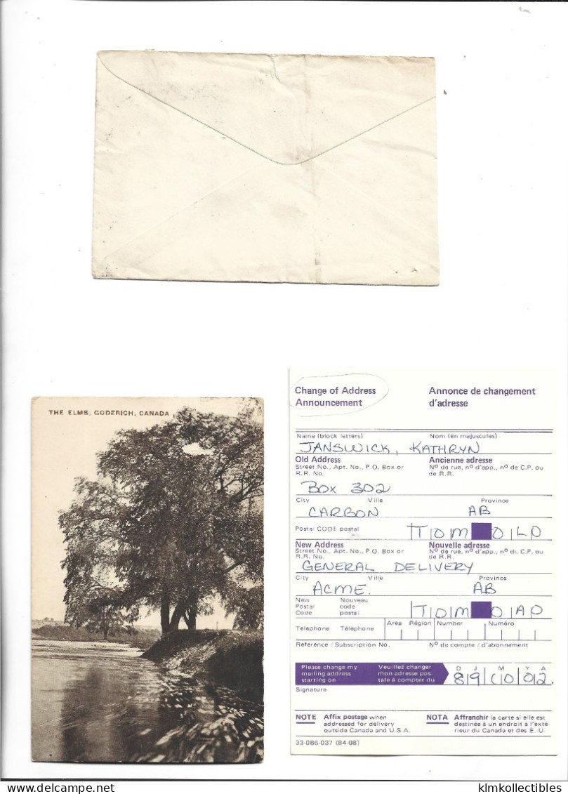 CANADA - POSTAL HISTORY LOT - Other & Unclassified