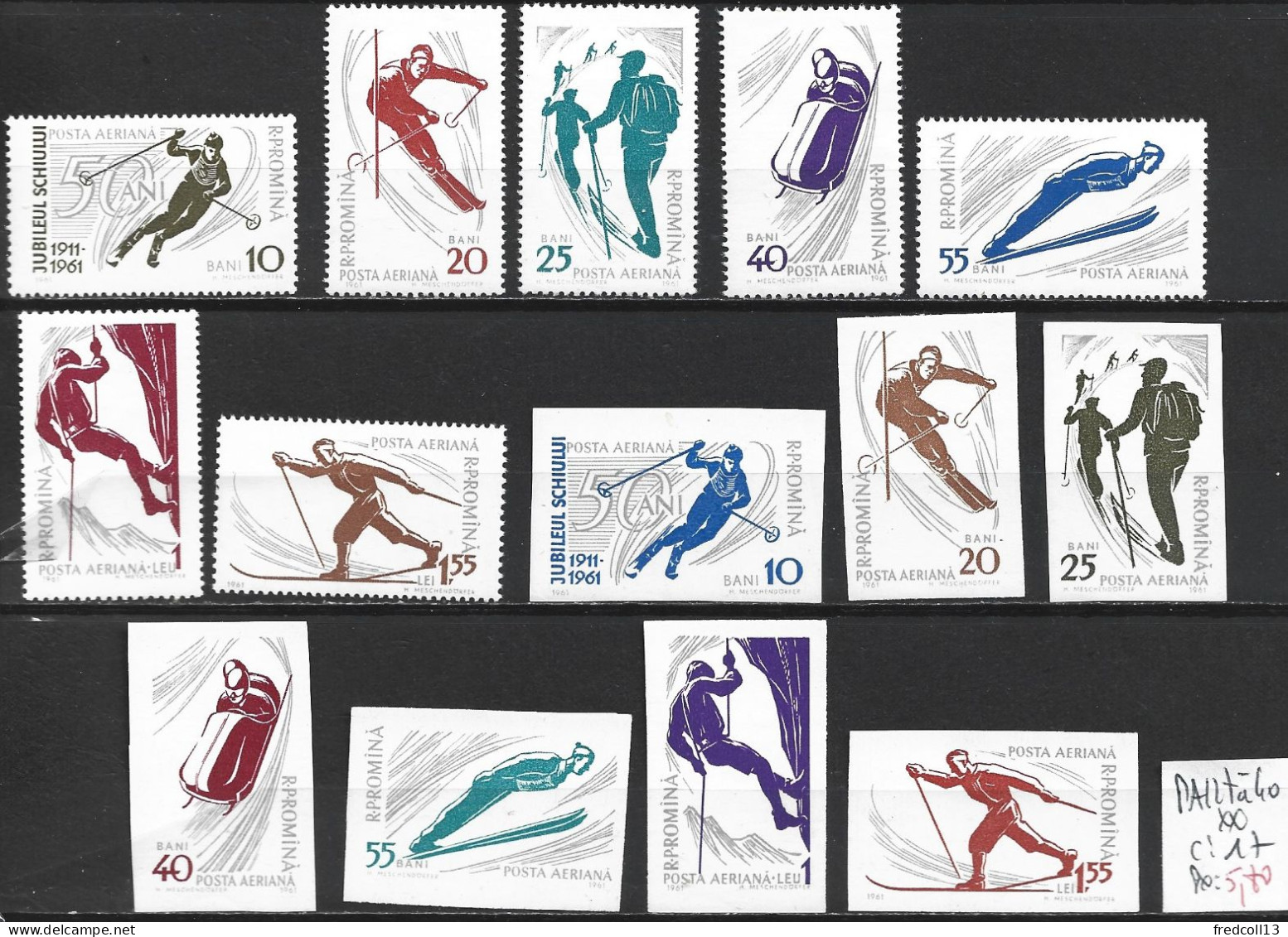ROUMANIE PA 127 à 140 ** Côte 17 € - Unused Stamps