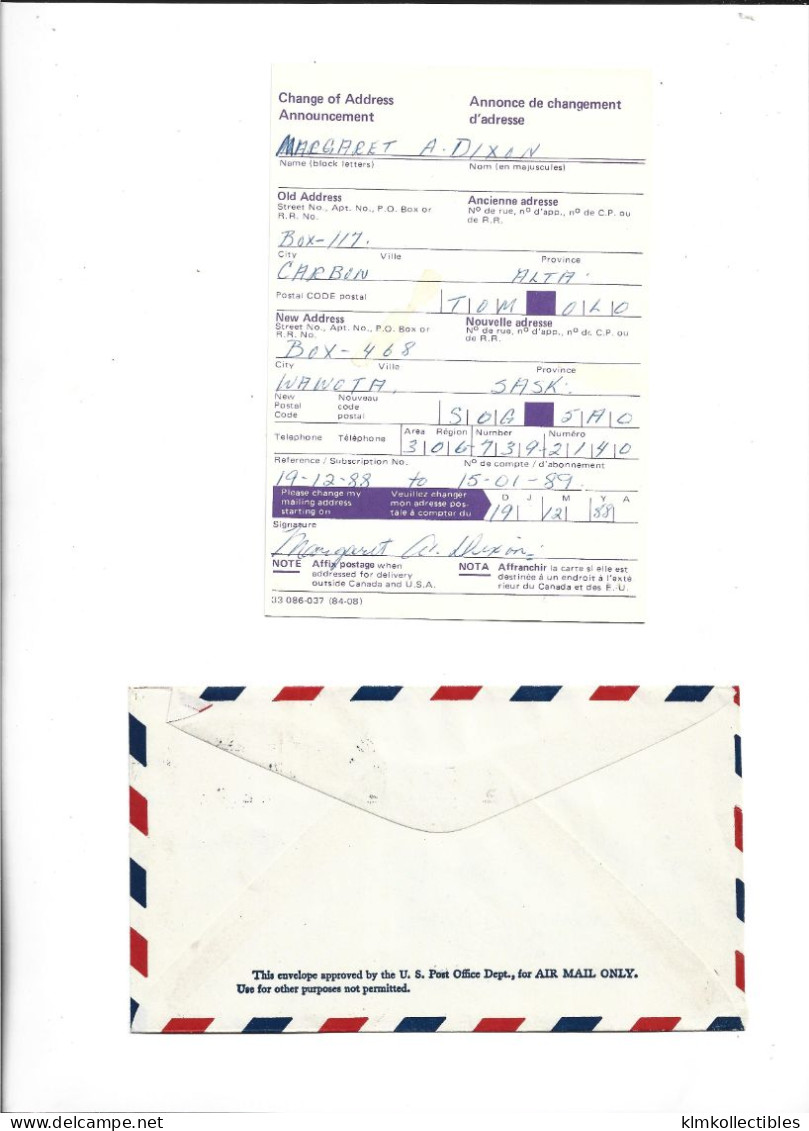 CANADA - POSTAL HISTORY LOT - AIRMAIL VANCOUVER AIRPORT OPENING - Other & Unclassified