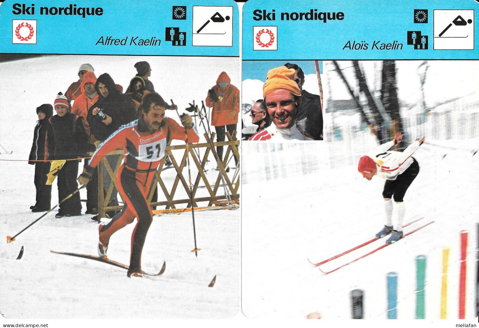 GF1860 - FICHES RENCONTRE - SKI DE FOND - Sports D'hiver