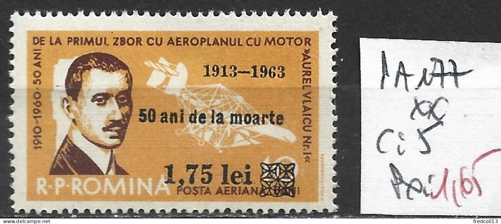 ROUMANIE PA 177 ** Côte 5 € - Unused Stamps